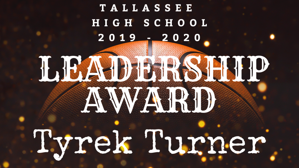 Tyrek Turner wins Leadership Award
