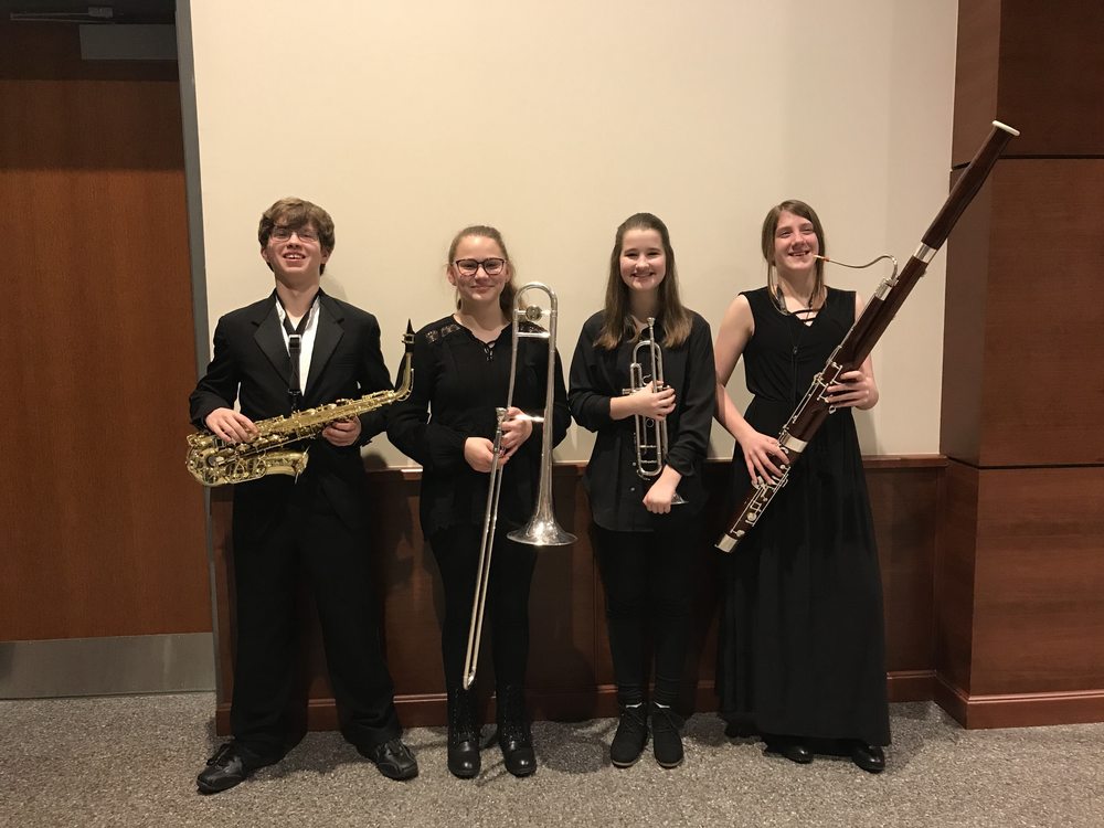 Students perform in All-District Band