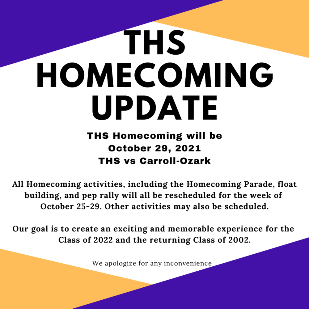 THS Homecoming Update  Tallassee High School