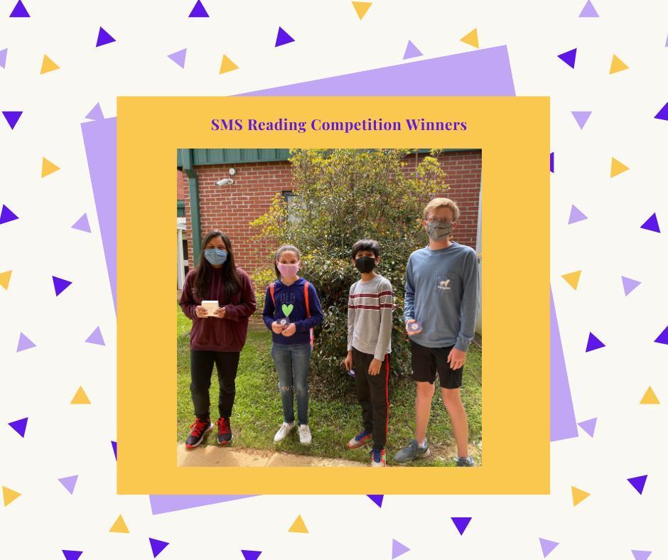 Reading Competition Winners! 