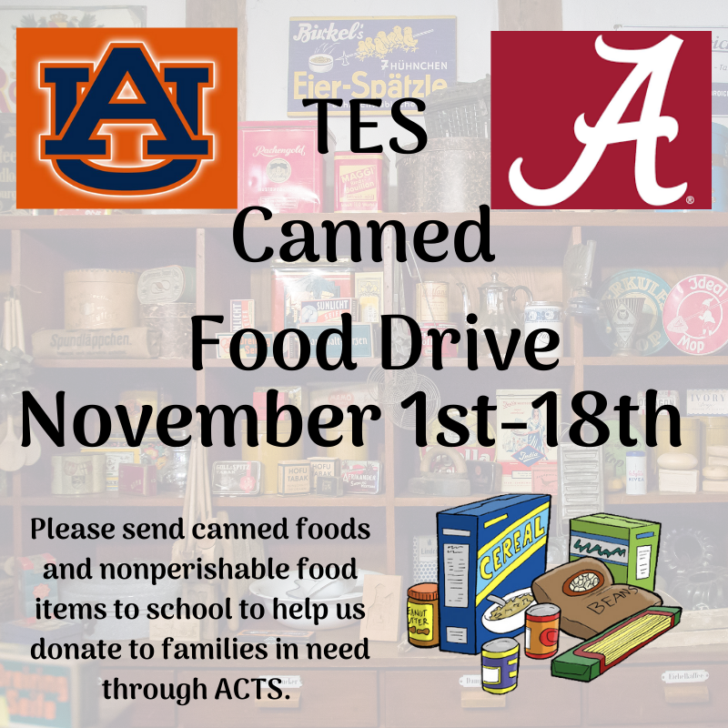 Canned Food Drive 2021