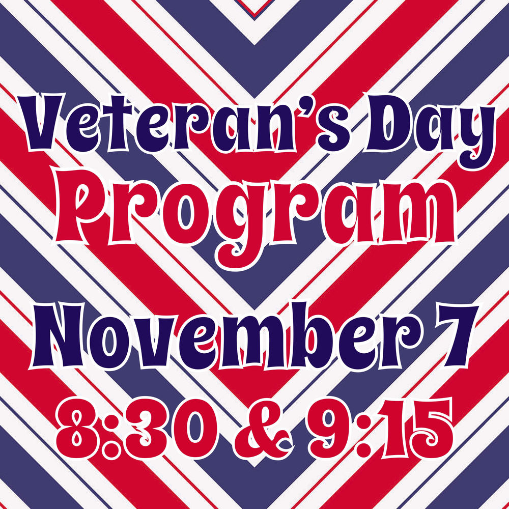 Veterans day program image