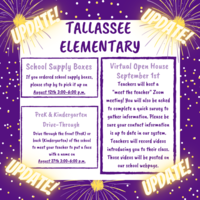 Updates from TES--New Dates