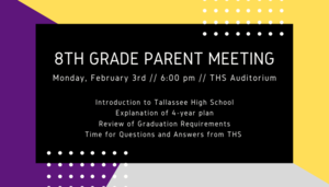 8th Grade Parent Meeting
