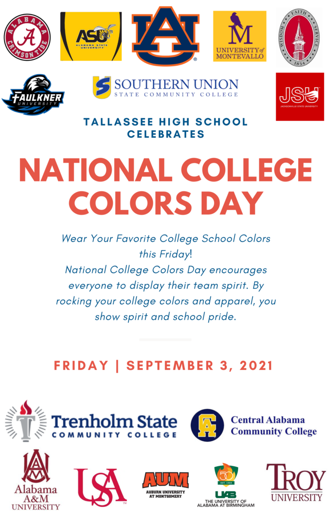 College colors this Friday!