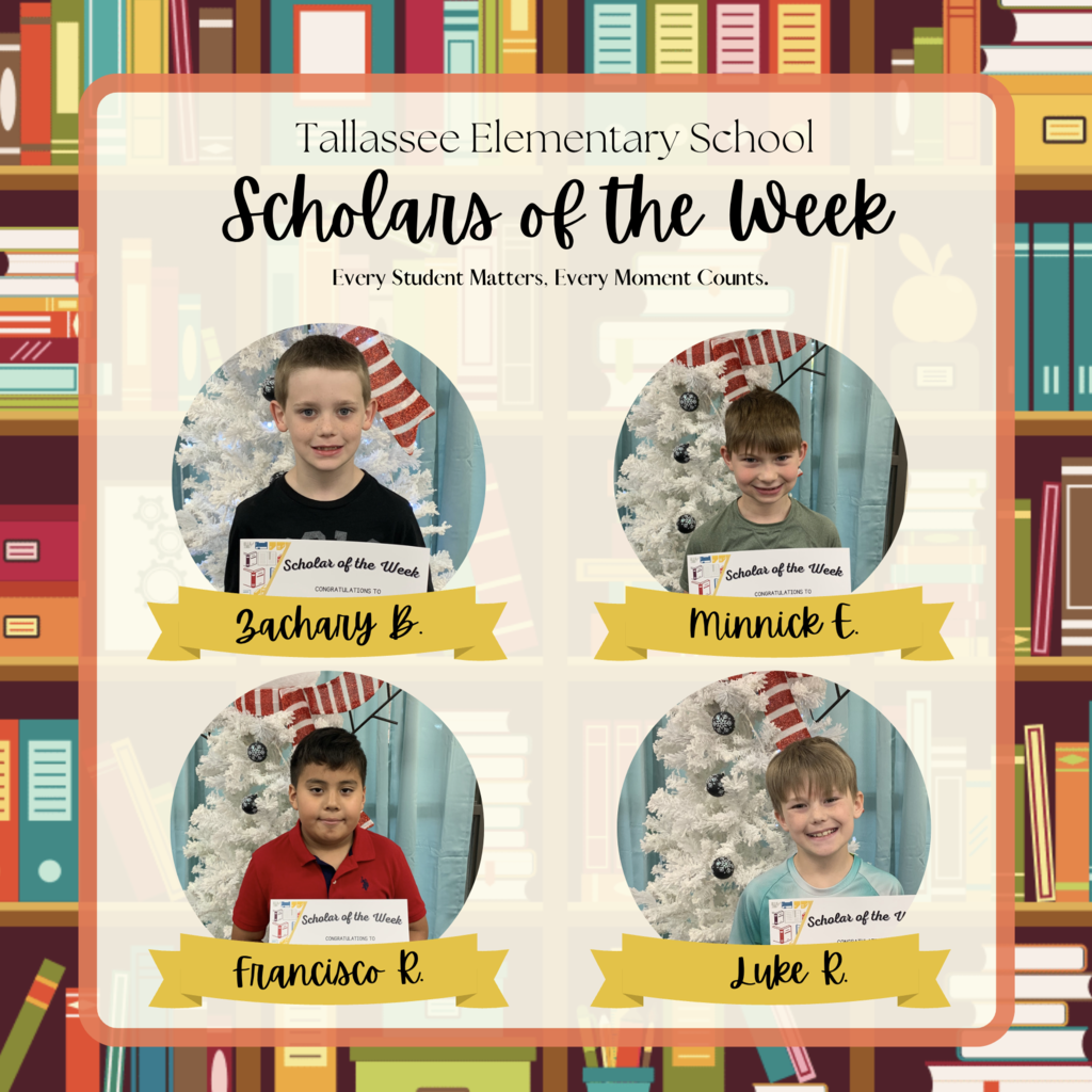T.E.S. Scholars of the Week