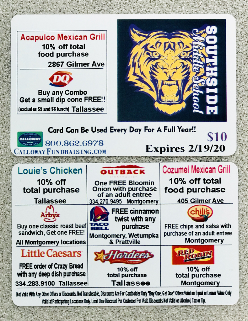 Discount cards