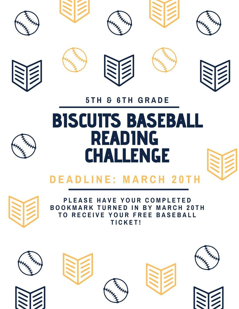 Biscuits Baseball Reading Challenge