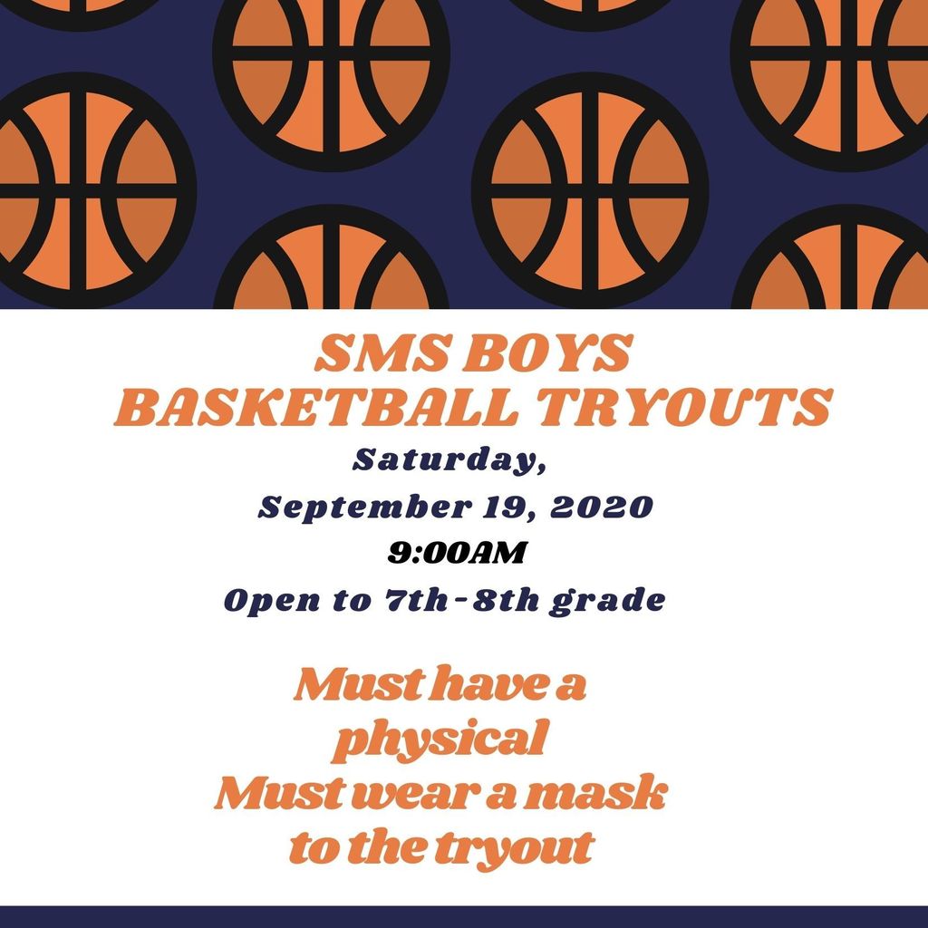 SMS BOYS BASKETBALL TRYOUTS
